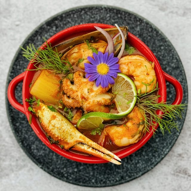 Parihuela (Seafood Soup).